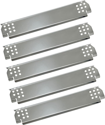 DP149 (5-pack) Stainless Steel Grill Heat Plates Replacement for Home Depot Nexgrill 4 burner 720-0830H, 5 Burner 720-0888, 720-0888N, 720-0882A, 720-0882S, 6 Burner 720-0896B, 720-0898…