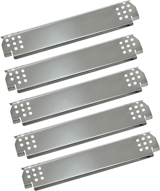 DP149 (5-pack) Stainless Steel Grill Heat Plates Replacement for Home Depot Nexgrill 4 burner 720-0830H, 5 Burner 720-0888, 720-0888N, 720-0882A, 720-0882S, 6 Burner 720-0896B, 720-0898…