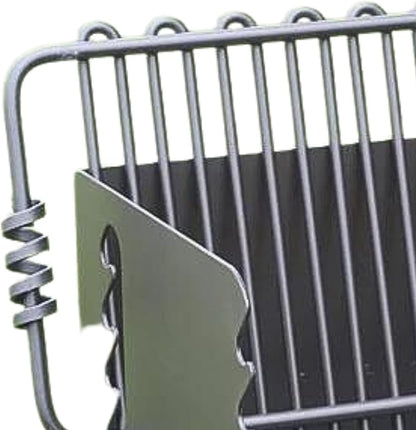 Pilot Rock 3 Pack Charcoal Grill, Park Style BBQ Camping Grill with Swivel, CBP-135