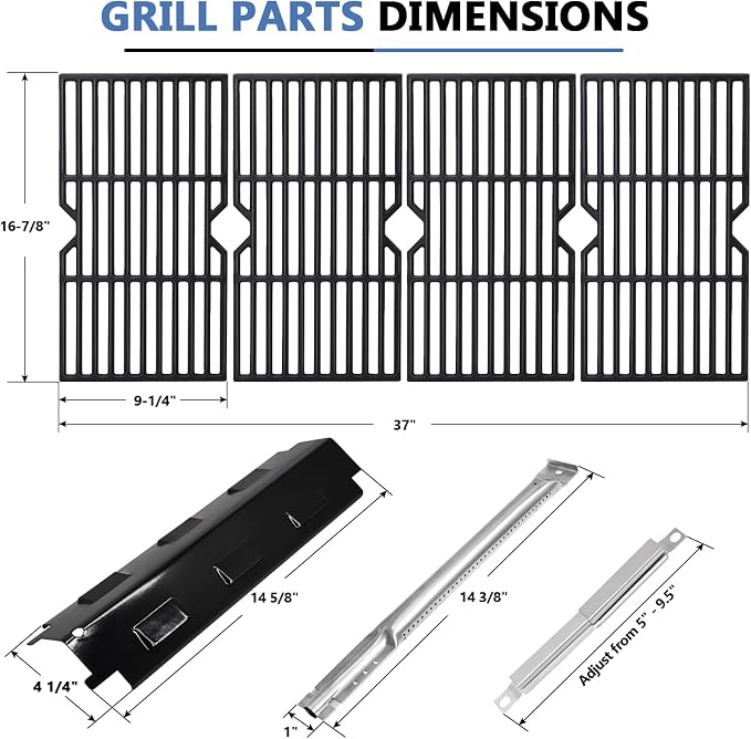 Repair Kit for Charbroil 463230515 463239915 463230514 463230512 463230513 463234513 463230511 463230510 463230710 463234512 463235513 463235214 C-69G5 463226514 463234511 Grill Parts