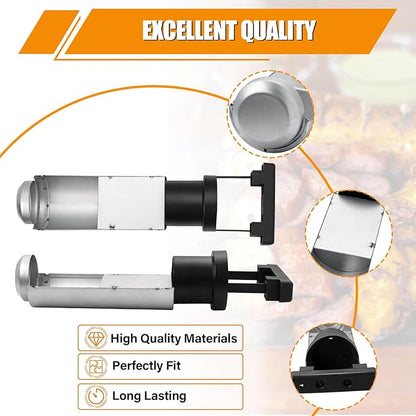 Wood Chip Loader for Masterbuilt Electric Smokers, 3" Diameter Version, Replacement Parts: 9007090093, Fit for Masterbuilt Electric Smokers 20070411, 20070910, 20071011, 20071411, 20072414 etc.