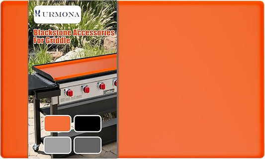 URMONA Silicone Griddle Mat for Blackstone 22 Inch Griddle, ReusableHeavy Duty Food Grade Silicone Mat, Protects From Rodents, and Rust, Keeps It Clean To Prevent