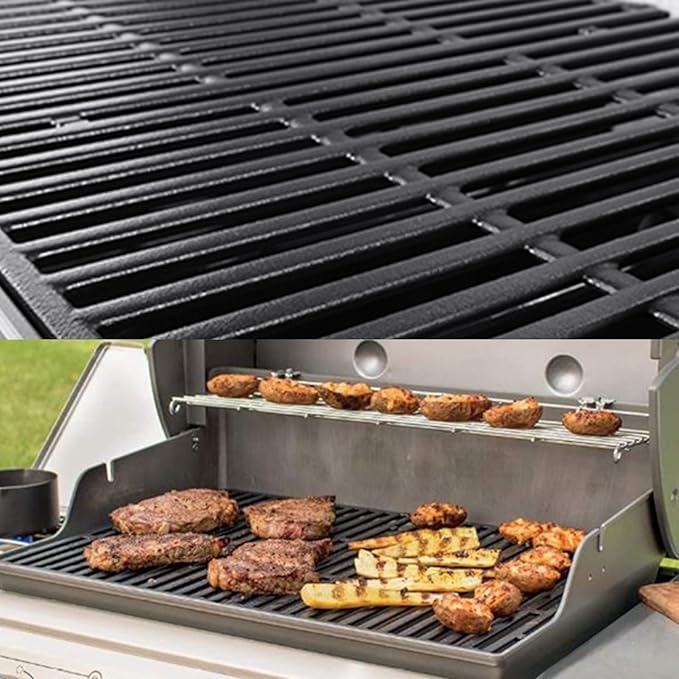 66095 66802 Grates Replacement Parts for Weber Genesis II E-310 II E-315 II E-335 II GS4 II E-330 LX E-340 Grill Parts Weber Genesis II & LX 300 Series Grill Replacement Parts Genesis 2 Cooking Grates