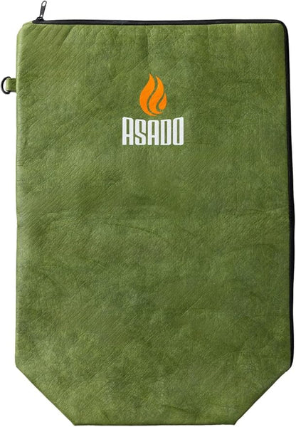 Asado BBQ Blanket - 23" Insulated Meat Resting Bag for Moisture Retention and Perfect BBQ | Heavy Duty, XL Barbecue Bag w/Wide Mouth Design Handles any Brisket, Pork, Steak | Great for Tailgating