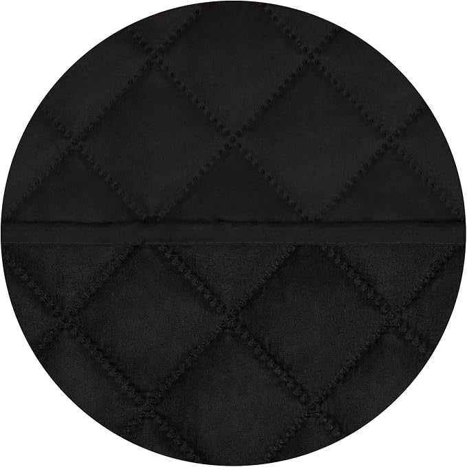 PureFit Reversible Chair Sofa Cover Dog Couch Covers for Sofa, 25.5 in | Black/Black, Water Resistant Couch Protector, Washable Pet Couch Cover with Non Slip and Elastic Straps For Kids