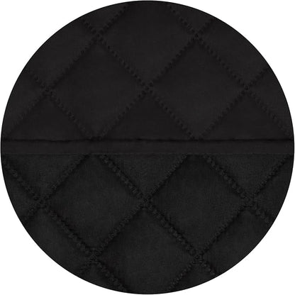 PureFit Reversible Recliner Chair Covers Couch Covers for Dogs, 19 in | Black/Black, Water Resistant Couch Protector, Washable Pet Couch Cover with Non Slip and Elastic Straps For Kids