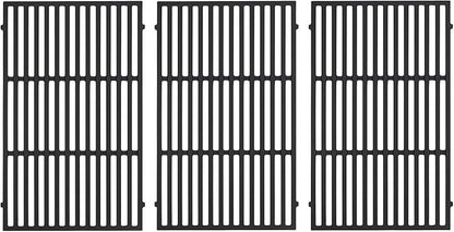 66097 66089 Grate Grill Replacement Parts for Weber Genesis ii Grill Grates 400 Series GS4 Gas Grill Grates ii E-410 E-435 S-435 S410 SE-410 LX S-440 Cast Iron Cooking Grids Grill Parts 3pcs
