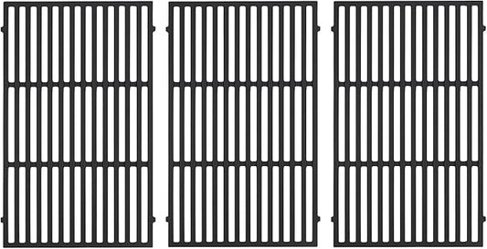 66097 66089 Grate Grill Replacement Parts for Weber Genesis ii Grill Grates 400 Series GS4 Gas Grill Grates ii E-410 E-435 S-435 S410 SE-410 LX S-440 Cast Iron Cooking Grids Grill Parts 3pcs