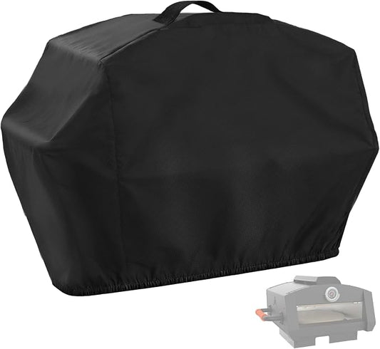 Pizza Oven Cover for Blackstone 14" Pizza Conversion Kit | Outdoor Cover Compatible with On The Go 17" Pizza Conversion Kit, Waterproof Heavy Duty Protective Covers - 27 x 30 x 15 Inc