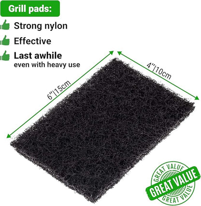 CUSINIUM 20-Pack Griddle Cleaning Pads + 40-Pack Grill Screens - Griddle Cleaning Accessories Bundle