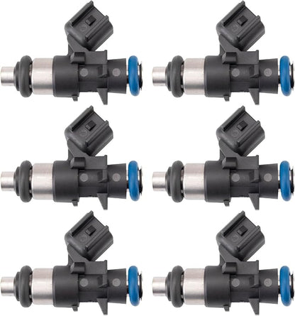 TRQ Fuel Injector Set | For 11-19 Chrysler Dodge 11-17 Jeep 12-18 Ram 11-14 VW