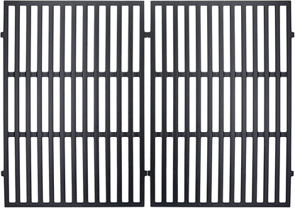 7620 7621 Flavorizer Bars for Weber Genesis 300 Series, E310, S310, E320, E330, S330, EP310, EP320, EP330 Grill with Front-Mounted Control (Cast Iron, 7524-2)