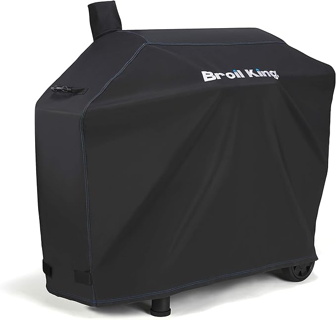 Broil King 67065 Regal 400 Pellet Series Premium Grill Cover, Black
