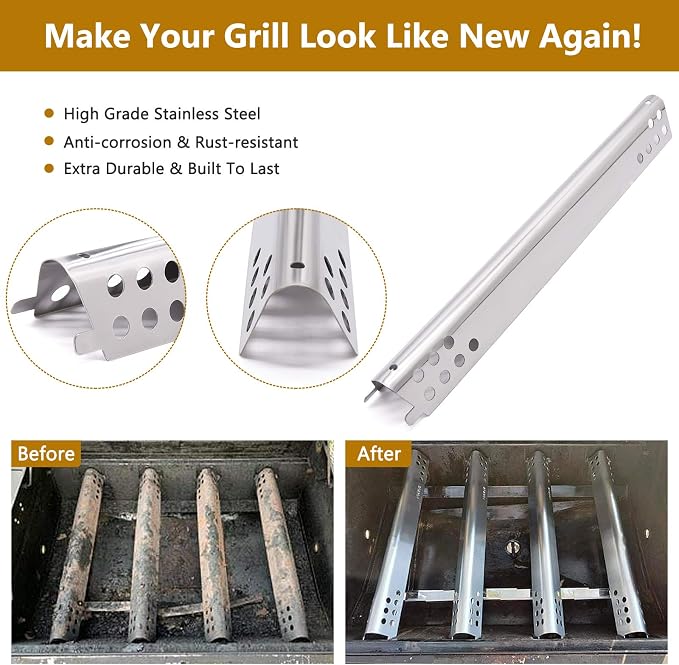 Criditpid Grill Replacement Parts for Charbroil Performance 475 4 Burner 463347017, 463377319, 463342119, 463335517, 463376017, 463349917 Gas Grill Models.