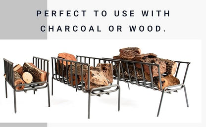 Argentine iron grill asado brasero for parrilla (Medium)