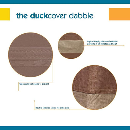 DUCKCOVERS Ultimate Waterproof 29 Inch Patio Chair Cover, Outdoor Chair Covers