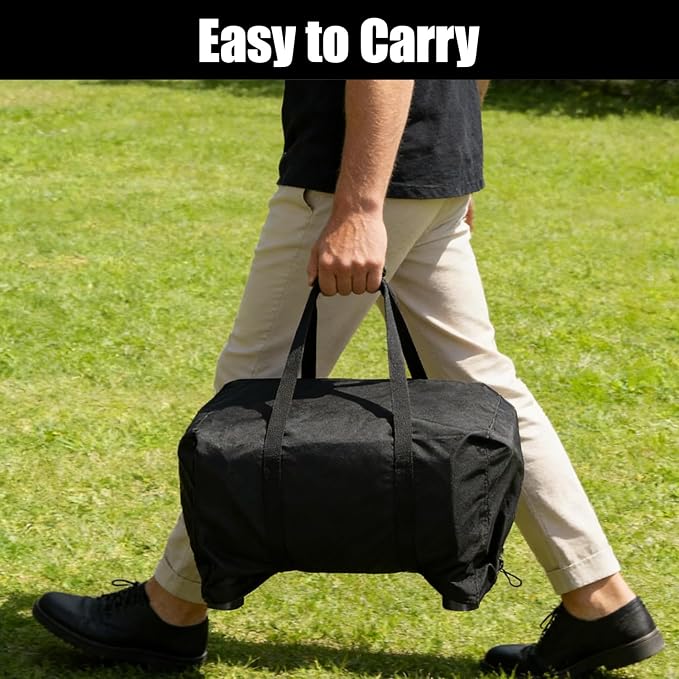 Pizza Oven Carry Cover for Ninja Artisan Outdoor Pizza Oven MO200 Series MO201, Carry Case with Durable Handle & Power Cord Storage Pocket