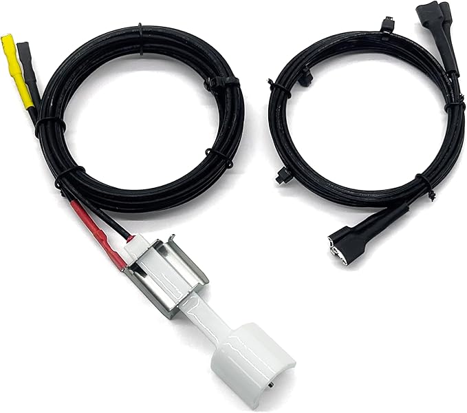WEMEIKIT 67053 Grill Igniter Kit for Weber GS4 Spirit II 210/310 Parts with Front Control Panel (2013-Newer), 2-Outlet Ignition Replacement for Spirit II E-210, E-310, S-210, S-310, GS4 Grill Parts