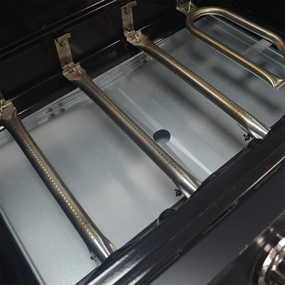 CaptainGrill Grease Tray with Catch Pan - Dyna Glo Grill Replacement Parts, Universal Drip Pan for 4/5 Burner Gas Grill Models from Dyna Glo, Nexgrill, Expert Grill, Kenmore, BHG and More (24"-30")