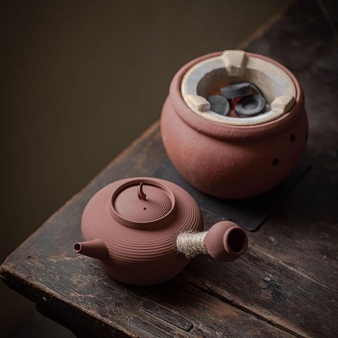 Clay Charcoal Stove Chaozhou Clay Charcoal Stove Tea Barbecue Grill 1-4 People