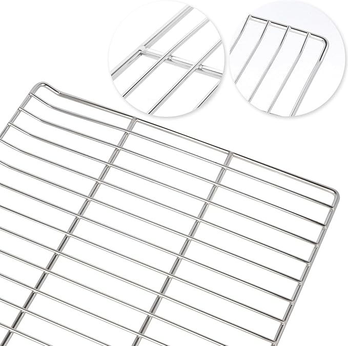 9007170303 Smoking Rack for Masterbuilt 30 inch Electric Smoker Grill Grid Cooking Grates Replacement Parts Stainless Steel Grilling Gride Master Built MB20071117 20071117 Accessory