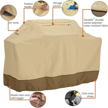 Classic Accessories Veranda Water-Resistant 59 Inch BBQ Grill Cover for the Weber Genesis