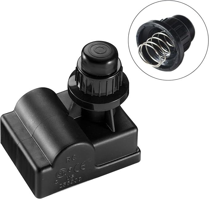 onlyfire 03350 Electric Push Button Igniter BBQ Replacement for Select Gas Grill Models by Brinkmann, Char Broil, Nexgrill, Kenmore Sears, Uniflame and Others, 6 Outlet AA Battery, Black | for Select Gas Grill Models by Brinkmann, Char Broil, Nexgrill,...