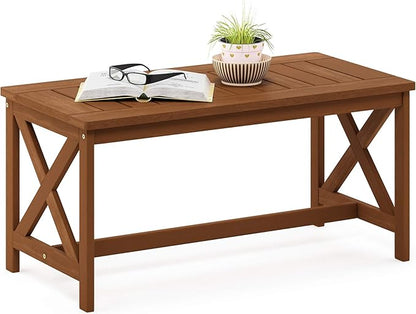 Furinno FG18111 Tioman Coffee Table, X-Leg, Natural