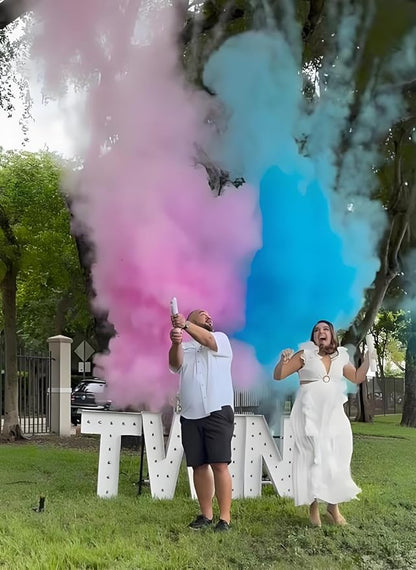 Gender Reveal Fire Extinguisher – 100% Biodegradable Baby Girl Reveal Party Decorations, Ideal for Exciting Gender Reveal Ideas (1 Pink pcs)