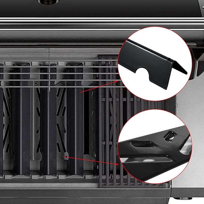 Genesis II Grill Parts for Weber Genesis II E-310 II GS4 E-315 E-335 Parts LX E-340 S-340 66095 Grill Grates Replacement 66032 Genesis 2 Flavorizer Bars 66040 Heat Deflector E-325S 300 Series Parts