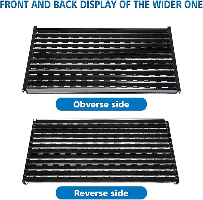 Grill Parts for Char-Broil Tru-Infrared Grill Parts 463370719 Fits Char-Broil Performance Tru-Infrared 3 Burner Grills Grates for 463371719 463371116 463371316 463371716 Grates Burner Heat Plates
