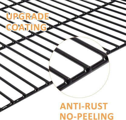Replacement Parts for Dyna-Glo DGC310CNP-D DGC310RNP-D DGC310BNP-D 3-Burner Open Cart Propane Gas Grills, Grill Grates for Backyard Grill BY14-101-001-03 WM16-PAFGG023-2J BY16-101-003-04
