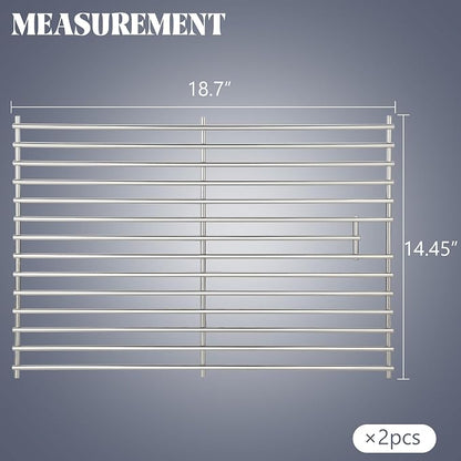 Cooking Grates for Traeger Westwood XL TFB82YLJU Pellet Smoker Grill Parts | Westwood XL Grill Replacement Part Smoker Accessories Heavy-duty Stainless Steel Grid Backyard BBQ Rack (2-Pack)