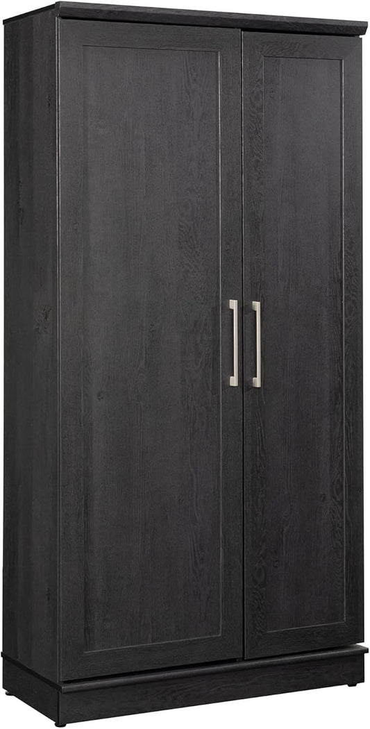 Sauder HomePlus Storage Cabinet, Raven Oak Finish