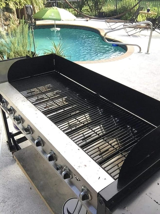 Hisencn Grill Replacement Parts for Members Mark GR2039201-MM-00, 17 inch Heat Plates, Grill Burners Replacement for Bakers and Chefs ST1017-012939 SAMS Club and Grill Chef BIG-8116, Uniflame (8 Pack)