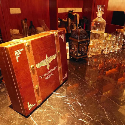 Whiskey Smoker Kit with Torch, Drinks| Cocktail Smoker Kit| Bourbon Smoker Kit with Torch,6 Flavor of Wood Chips,Old Fashioned Smoker Kit,Smoked Whisky Gift for Father's Day (No Butane Incl.)