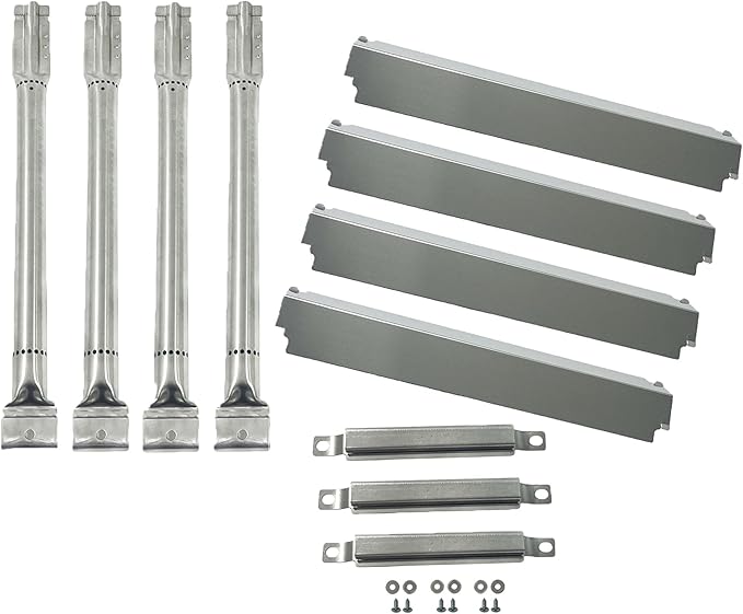 Parts Kit DG100 Replacement For Charbroil Gas Grill Burners, Heat Plates and Crossover Tubes