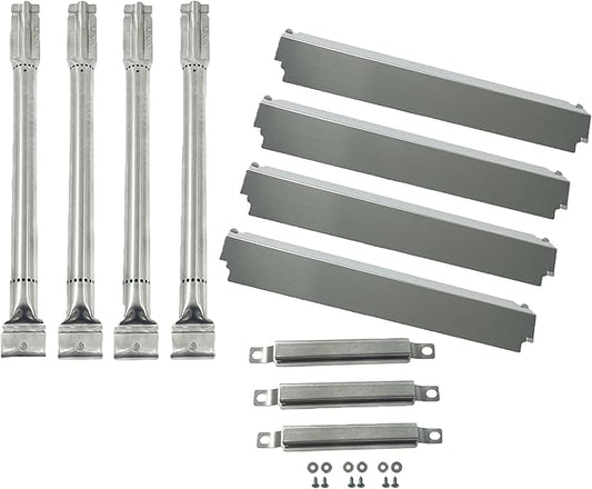 Parts Kit DG100 Replacement For Charbroil Gas Grill Burners, Heat Plates and Crossover Tubes