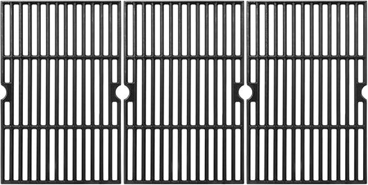 LS'BABQ 16.5 Inch Grill Grates Compatible with Ken-More 6-Burner 146.47223610 146.23681310 146.23766310 Gas Grill 3 Pack Cast lron Cooking Grids Replacement Parts
