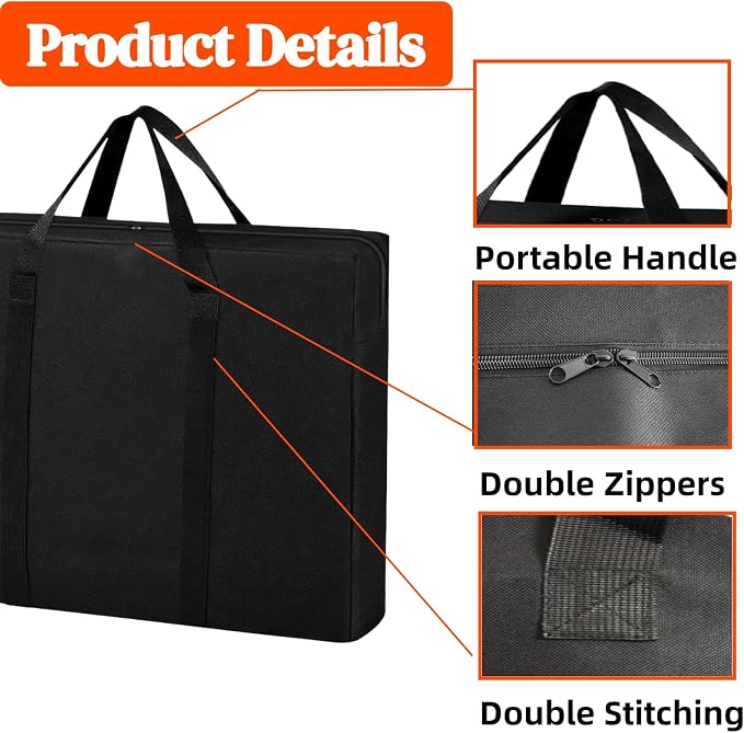 Folding Table Storage Bag for GCI Outdoor 25.6x3x25in