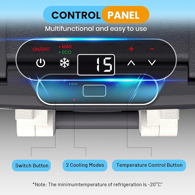 GAOMON sYfYkvcj2MYuJMato5g4DAf0c 7GI5FSAXVY3 Electric Cooler, Grey