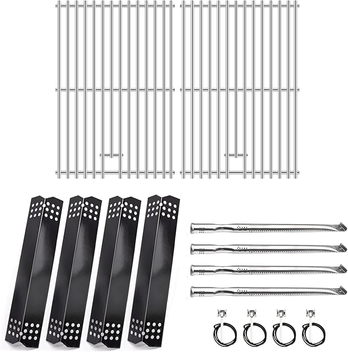 Replacement Parts for Nexgrill 720-0925P 720-0925, Flame Tamer, Burners and Igniter, Grill Grates for Nexgrill 720-0925P 4 Burner Gas Grill