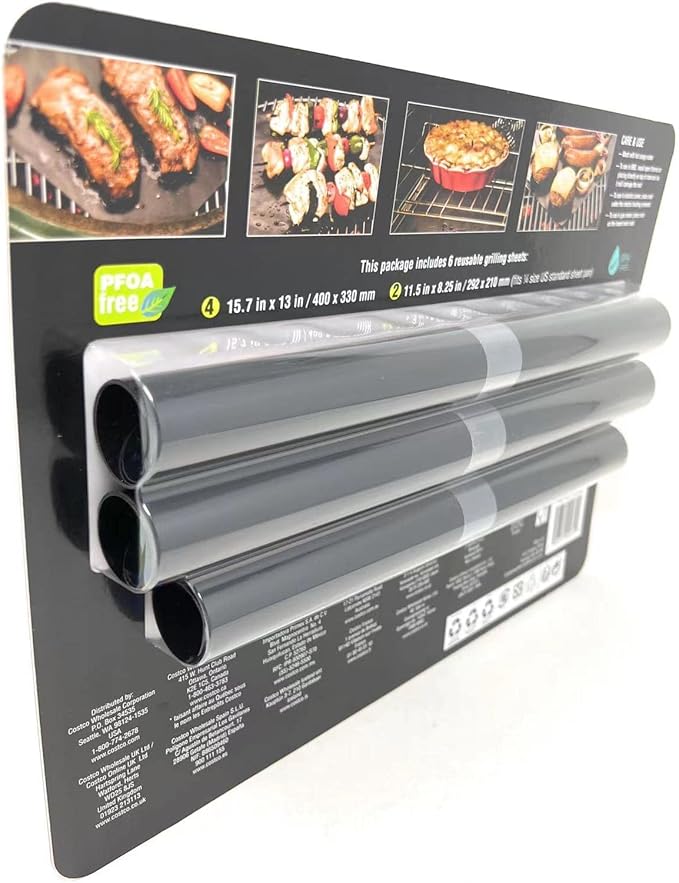 MIU 6 Pack BBQ Grill Mats