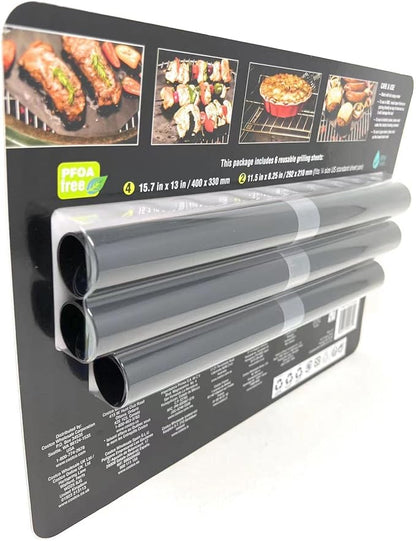 MIU 6 Pack BBQ Grill Mats