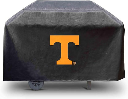 FANMATS 41198 Tennessee Rectangular Grill Cover - Fits 3 and 4 Burner Grills - 68in x 21in x 35in