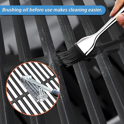 Grill Grates for Weber Genesis II - GS4 Cooking Grate Replacements for Weber 66089 66097, Cast Iron, 18.75"