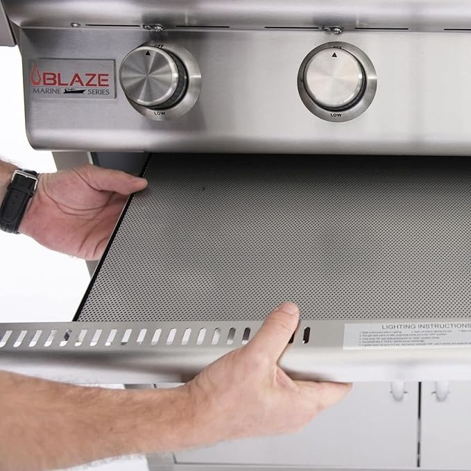 Blaze Drip Tray Flame Guard for Blaze 5-Burner Gas Grills - BLZ-5-DPFG