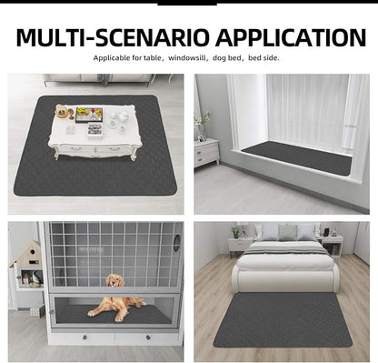 Easy-Going Sectional Couch Covers for Dogs L Shape Sofa Cover Reversible Sofa Slipcover Chaise Lounge Cover Furniture Protector Cover for Pets Dog Cat (42 x 52 inches, Dark Gray/Dark Gray) | Soft Sofa Slipcover For Dogs, Fits Left/Right Chaise Lounge P...
