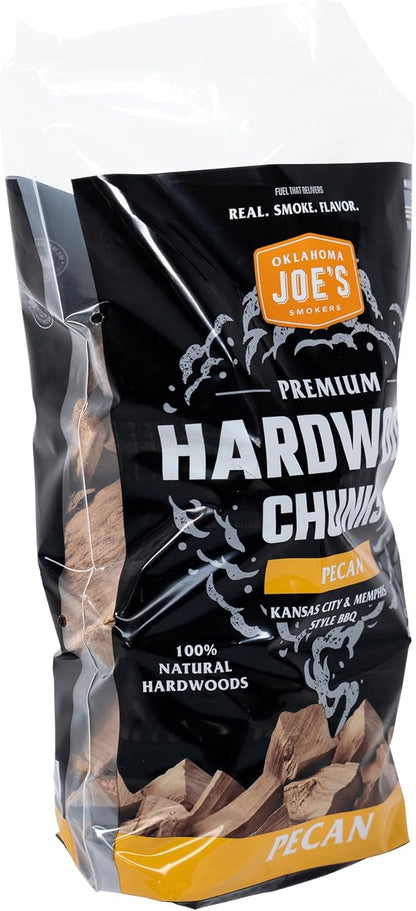 Oklahoma Joe's Pecan Wood Chunks, 432 cu in Bag - 3947295R04