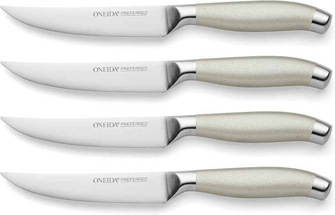 Oneida Preferred Stainless Steel Chef Knife – Heavy Duty Professional Kitchen Knife for Chopping, Slicing & Dicing, Metallic Finish